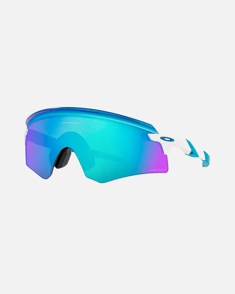 OAKLEY ENCODER POLISHED WHITE PRIZM SAPPHIRE