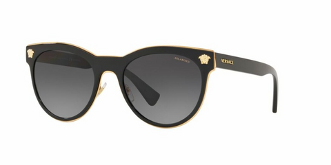 VERSACE LIGHT GREY GRADIENT SUNGLASS