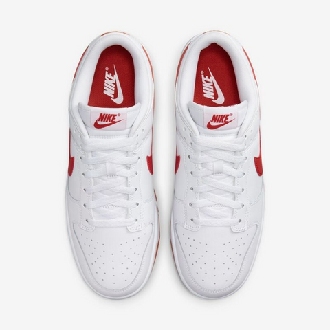 Nike Dunk Low Retro White Picante Red