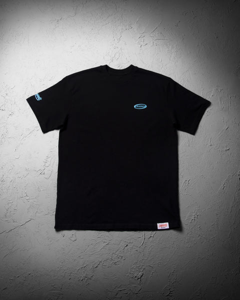 LEGENDS CULTURE LOGO TEE BLACK/BLUE
