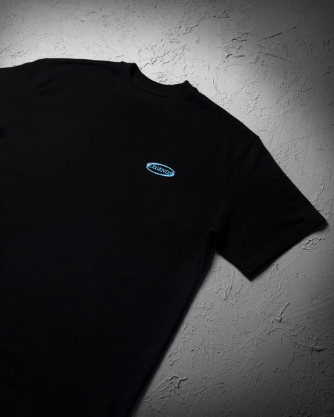 LEGENDS CULTURE LOGO TEE BLACK/BLUE