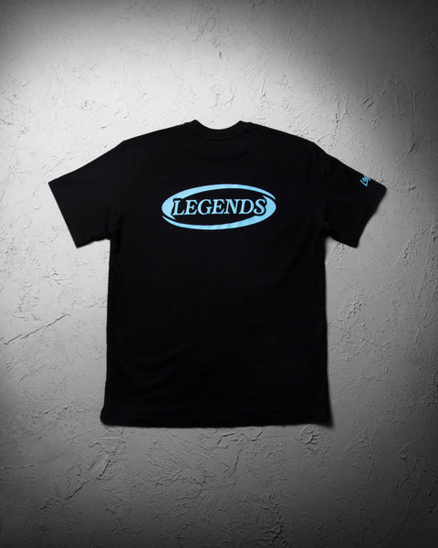 LEGENDS CULTURE LOGO TEE BLACK/BLUE
