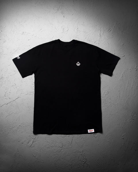 LEGENDS BASIC MINI LOGO TEE BLACK/WHITE