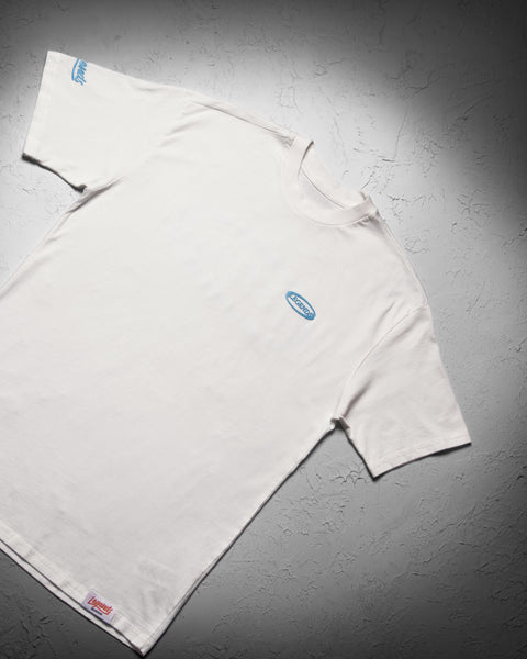 LEGENDS CULTURE LOGO TEE WHITE/BLUE