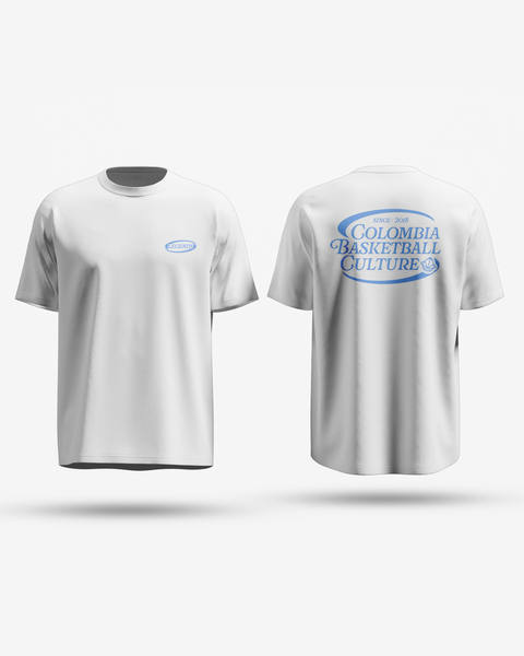 LEGENDS BASKET CULTURE TEE WHITE/BLUE