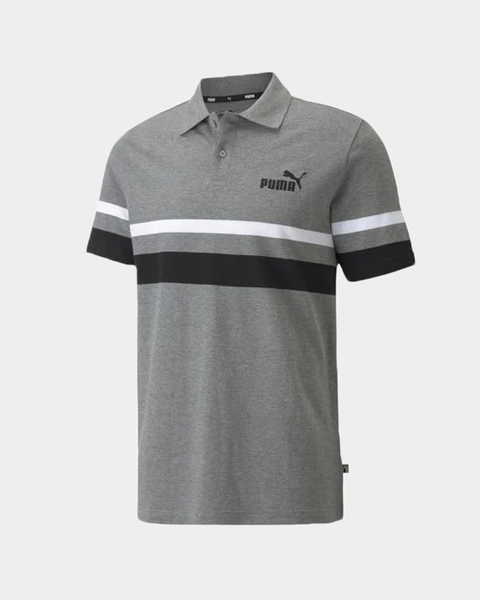 PUMA ESSENTIALS STRIPE POLO