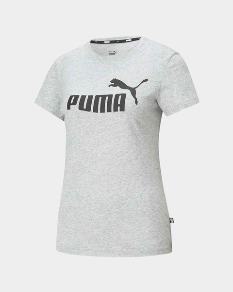 PUMA ESSENTIALS LOGO TEE (W)