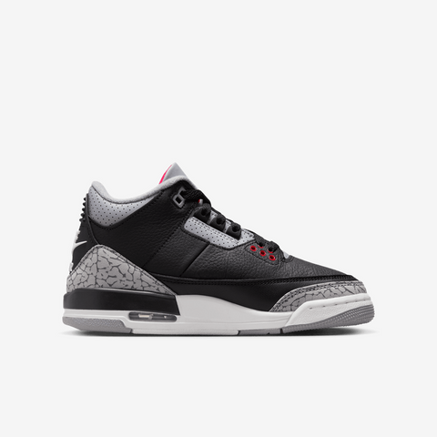 AIR JORDAN 3 RETRO -BLACK CEMENT- (GS)