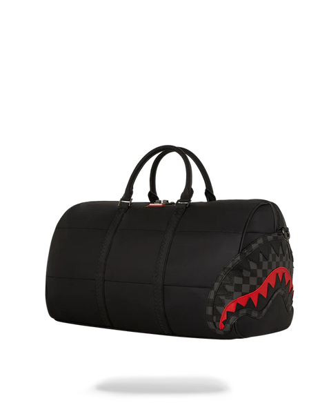 SPRAYGROUND BLACK PUFFER DUFFLE