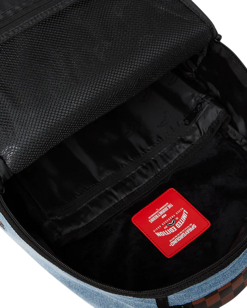 SPRAYGROUND DENIM DRIP DLXSV BACKPACK