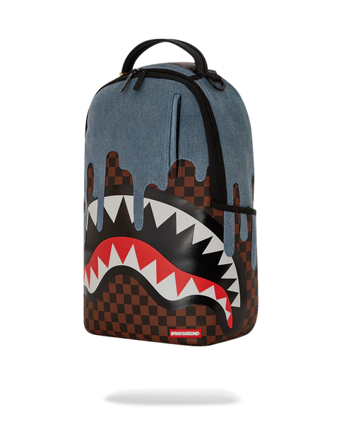 SPRAYGROUND DENIM DRIP DLXSV BACKPACK