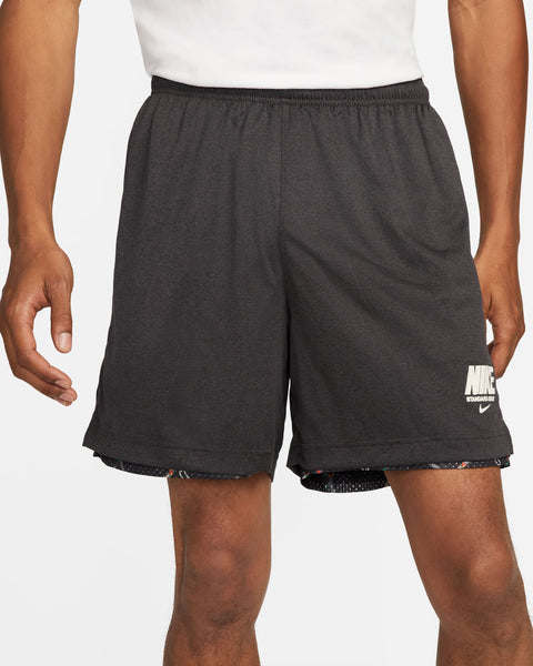 NIKE DRI-FIT REVERSIBLE 6 SHORTS BLACK