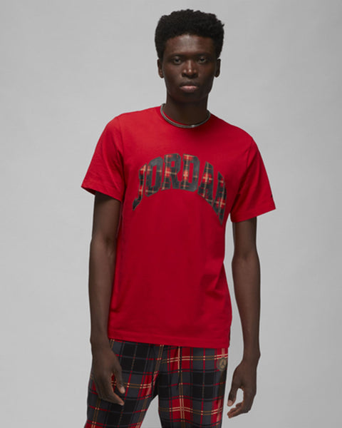 JORDAN FESTIVE T-SHIRT  RED