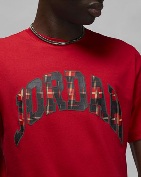 JORDAN FESTIVE T-SHIRT  RED