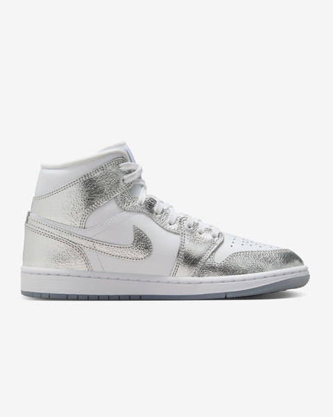 JORDAN 1 MID SE METALLIC SILVER (W)