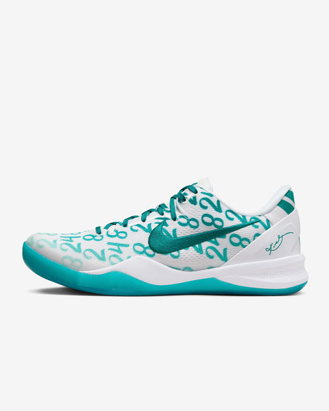 NIKE KOBE 8 PROTRO AQUA WHITE RADIANT EMERALD