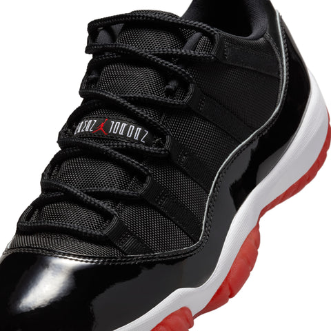 AIR JORDAN 11 RETRO LOW - BRED -
