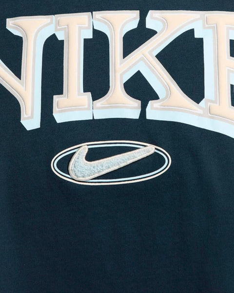 NIKE LOOSE SHORT-SLEEVE CROPPED T-SHIRT (W)