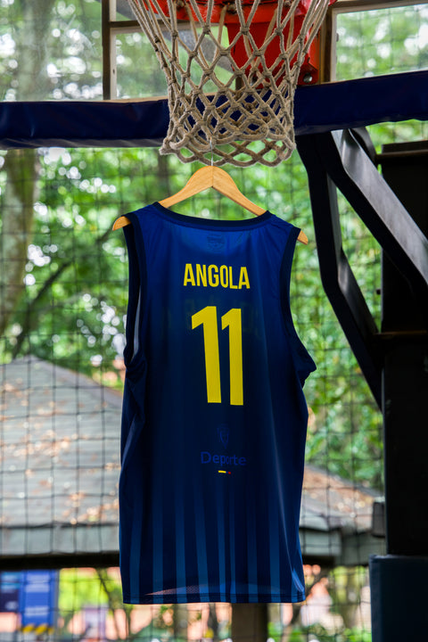 JERSEY COLOMBIA BASKETBALL -AZUL- LEGENDS X FCB