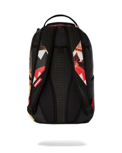 SPRAYGROUND SHARK FIRE CHECK DLXSV BACKPACK