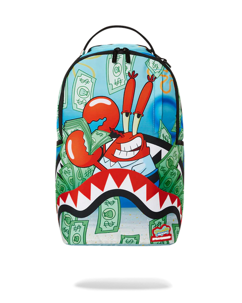 SPRAYGROUND SPONGE BOB CRABS COUNT DLXSR BACKPACK