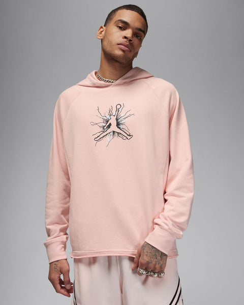 JORDAN DRI-FIT SWEATSHIRT PINK HOODIE