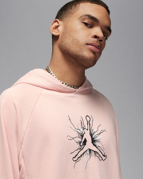 JORDAN DRI-FIT SWEATSHIRT PINK HOODIE