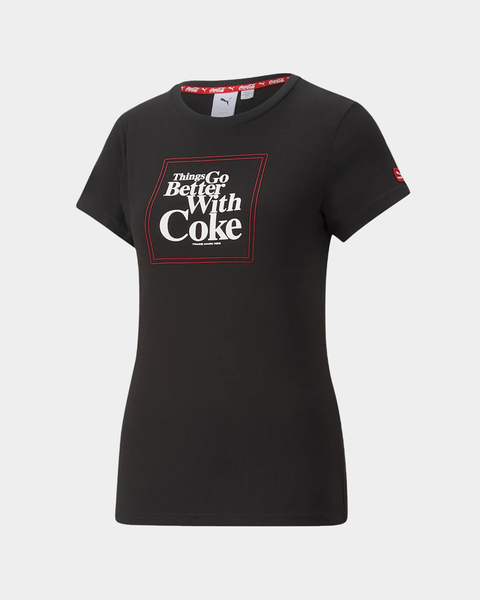 PUMA X COCA COLA  GRAPHIC TEE (W)