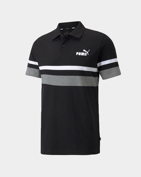 PUMA ESSENTIALS STRIPE POLO